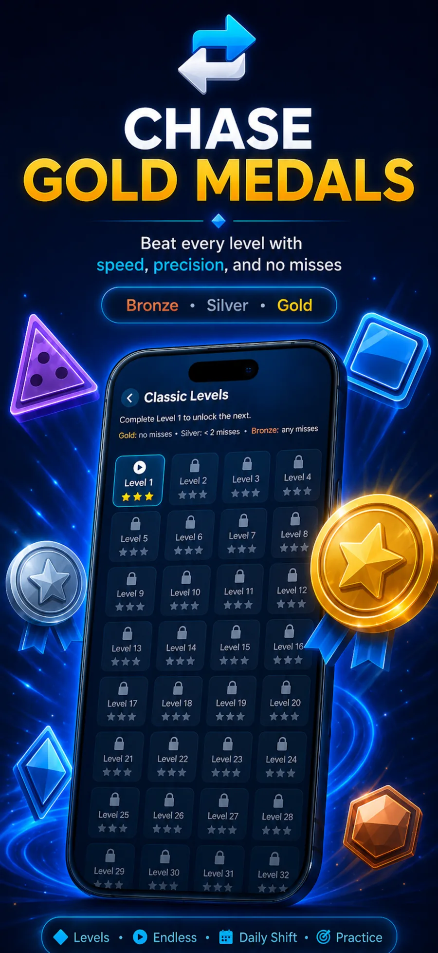 Chase Gold Medals campaign art