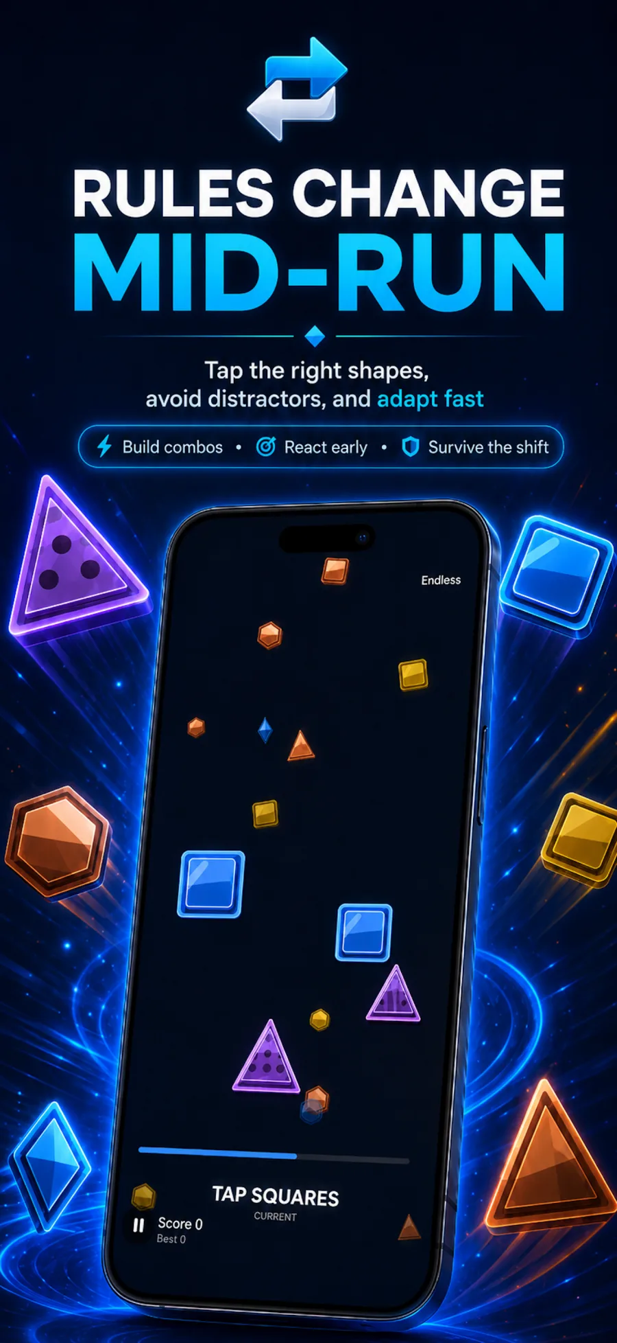 Rule Shift rules changing during gameplay